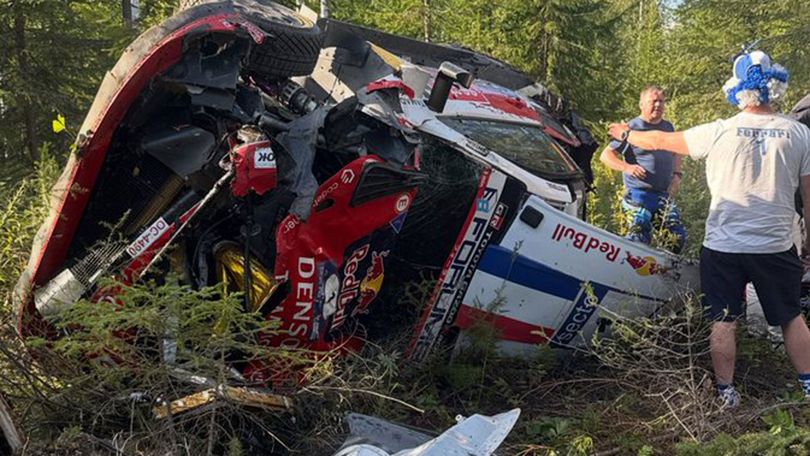 WRC Rally Φινλανδίας: Ατύχημα & νοσοκομείο για τον Ogier, έξοδος και για τον Eva WRC Rally Φινλανδίας: Ατύχημα & νοσοκομείο για τον Ogier, έξοδος και για τον Eva