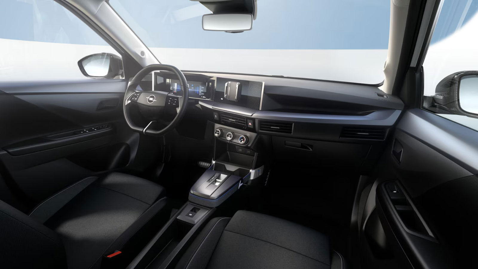 Αντί οθόνης το Opel Frontera έχει το smartphone station για να τοποθετείς σε ειδική βάση το smartphone σου ή ένα tablet, μετατρέποντάς τα σε πίνακα ελέγχου του infotainment του αυτοκινήτου. Αντί οθόνης το Opel Frontera έχει το smartphone station για να τοποθετείς σε ειδική βάση το smartphone σου ή ένα tablet, μετατρέποντάς τα σε πίνακα ελέγχου του infotainment του αυτοκινήτου.