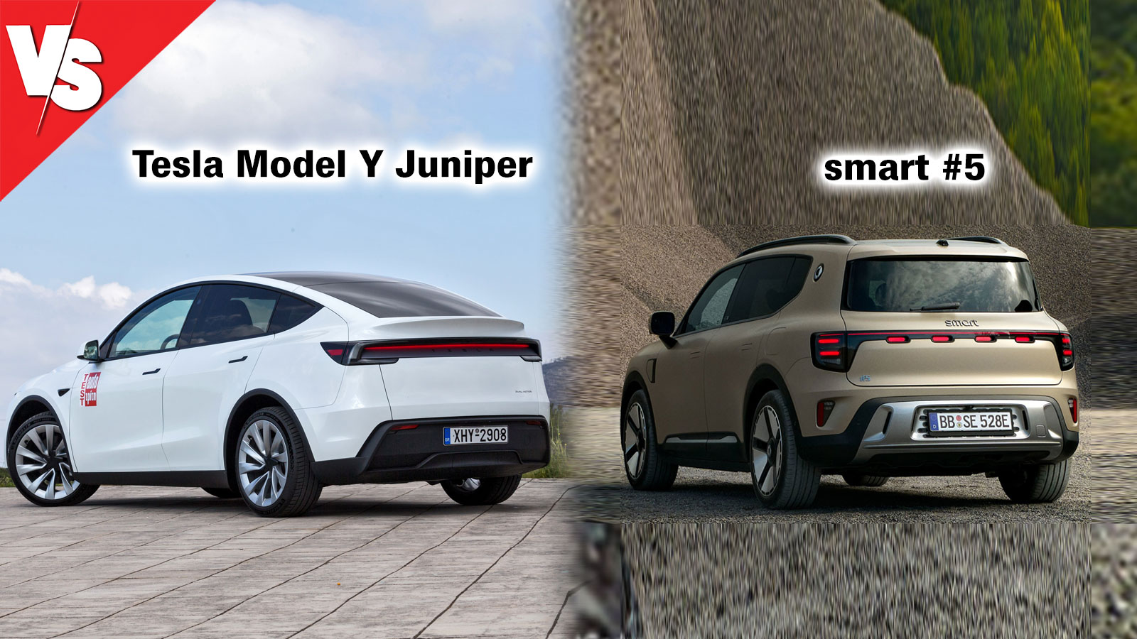 Ηλεκτρικές SUVάρες με χώρους & αυτονομία -smart #5 ή Tesla Model Y | autotriti.gr