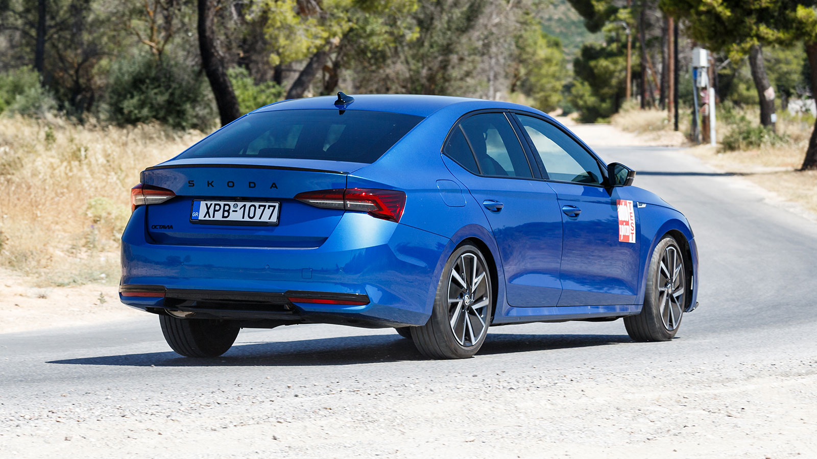 Δοκιμάζουμε την Sportline έκδοση του Skoda Octavia Grand Coupe 1,5 TSI m-HEV 150 PS DSG7  | autotriti.gr