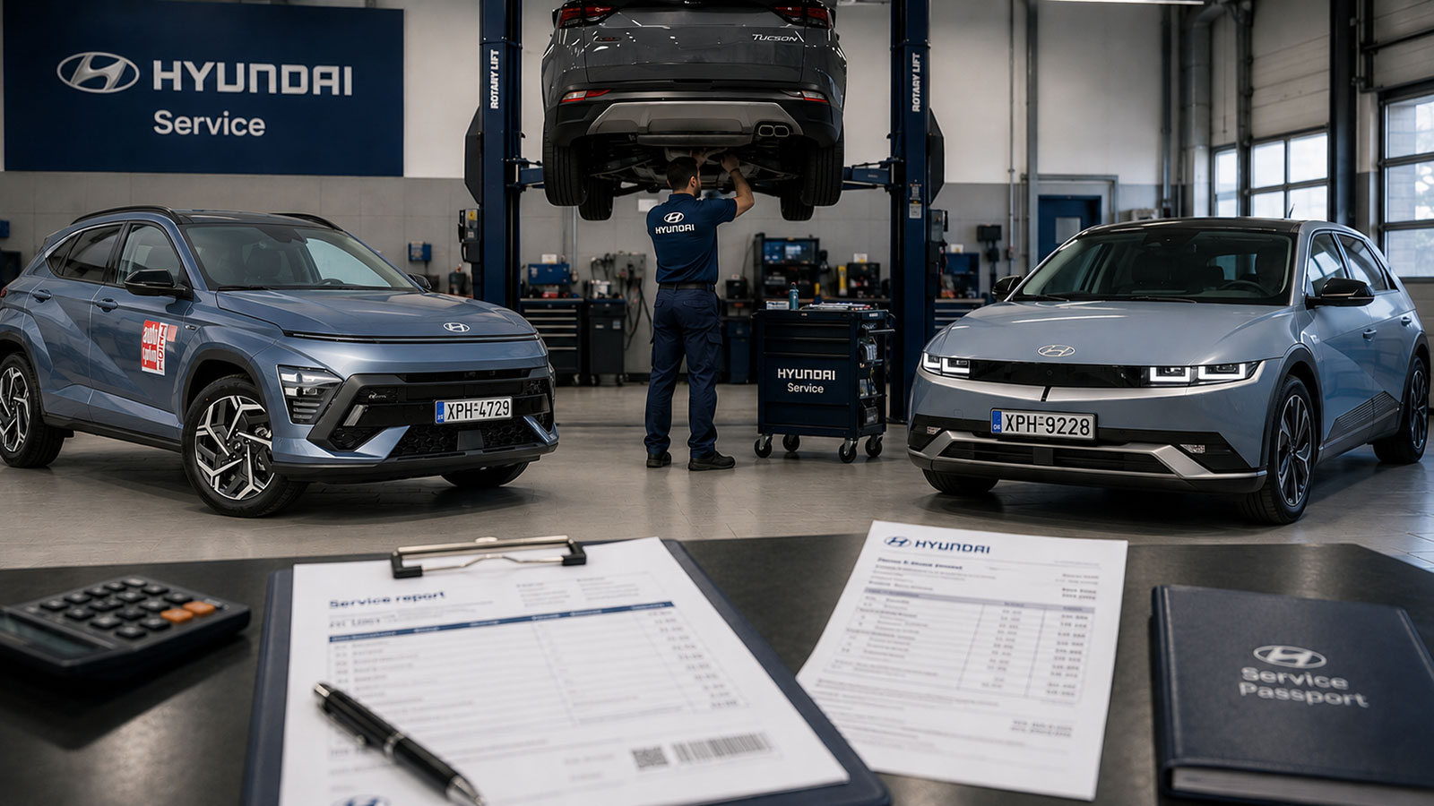 Πόσο είναι το κόστος service Hyundai i20, Kona, Tucson, Inster, Ioniq 5 Πόσο είναι το κόστος service Hyundai i20, Kona, Tucson, Inster, Ioniq 5