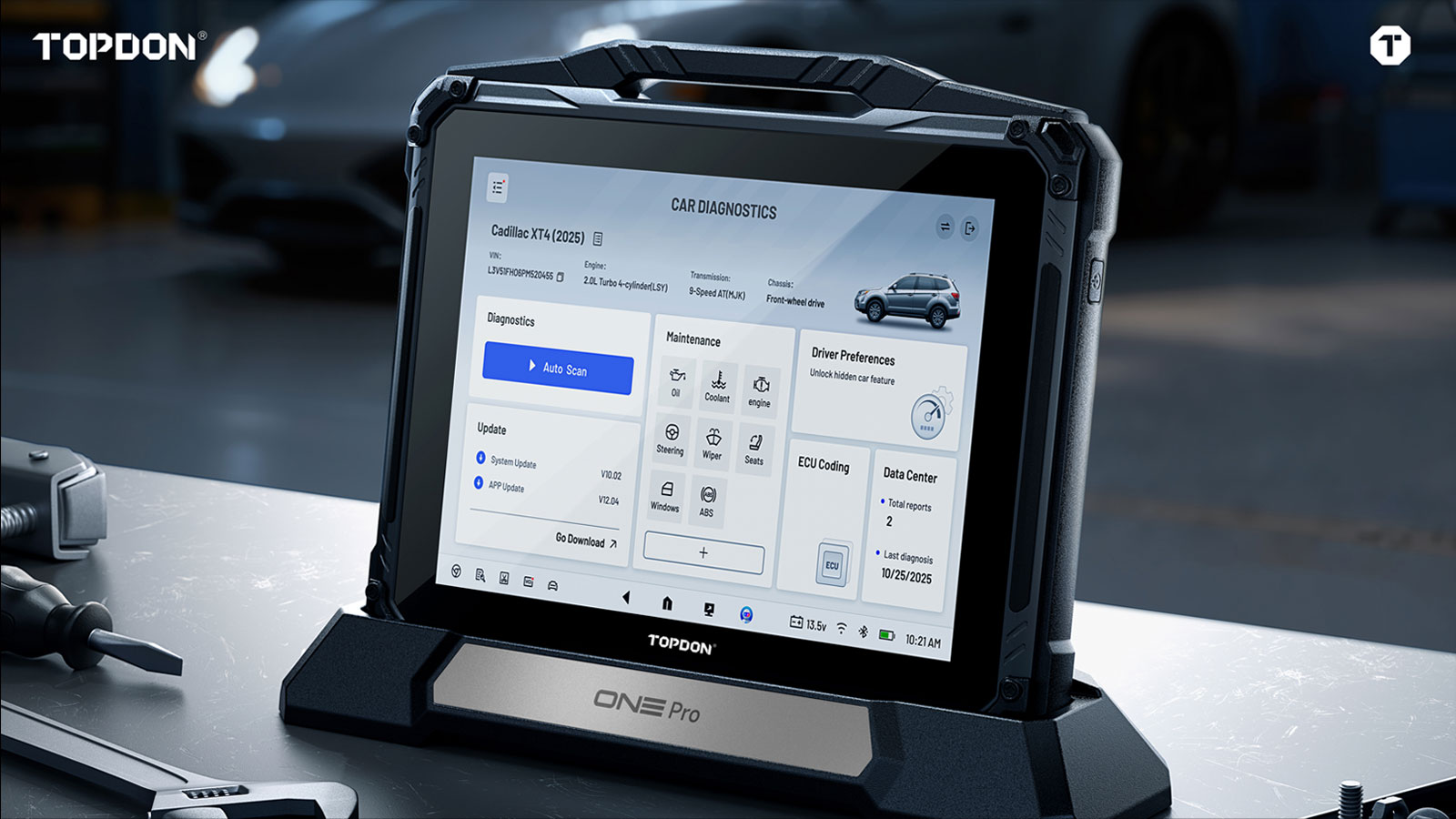 TOPDON ONE Pro: Προγραμματισμός ECU και πιο γρήγορη διάγνωση στο συνεργείο TOPDON ONE Pro: Προγραμματισμός ECU και πιο γρήγορη διάγνωση στο συνεργείο