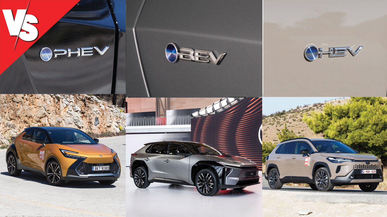 Η Toyota έχει 3 οικογενειακά SUV με 3 τεχνολογίες - Hybrid, plug-in ή EV; 