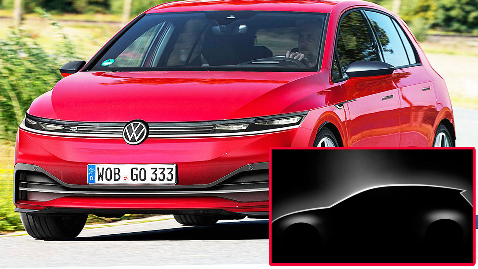 Έρχεται νέο VW Golf -Αποκάλυψαν τη σιλουέτα του Golf 9 στη Γερμανία 