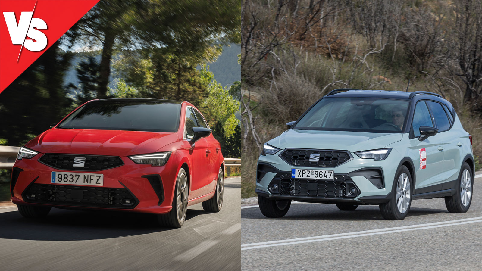 Ποιο SEAT στα 116 άλογα: Ibiza ή Arona με 1.300 ευρώ διαφορά;
