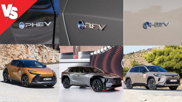  Toyota  3  SUV  3  - Hybrid, plug-in  EV;