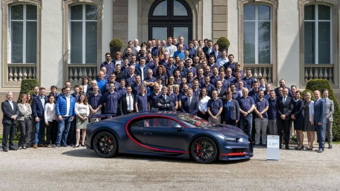 Έσπασε 100άρα η Bugatti Chiron