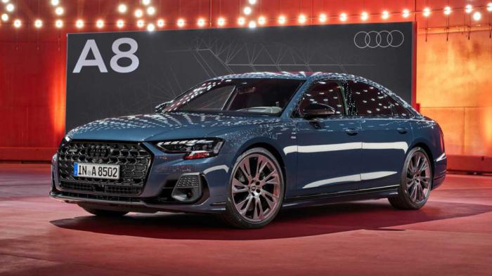 Aνανεωμένο Audi A8: Νέα γρίλια, πιο hi-tech & σε S line έκδοση