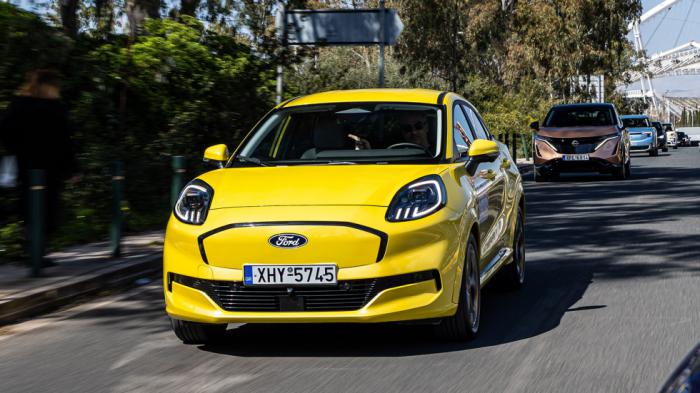 Το Ford Puma Gen-E στην κίνηση έκαψε μόλις 7 kWh/100 χλμ. 