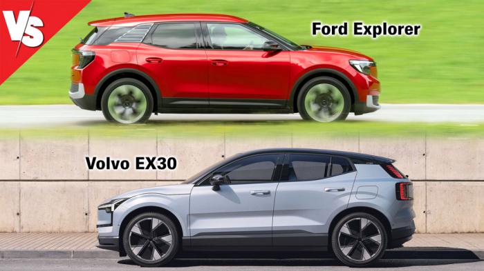       Explorer     (82 kWh)    602 ,      Ford (476 .   Volvo EX30).