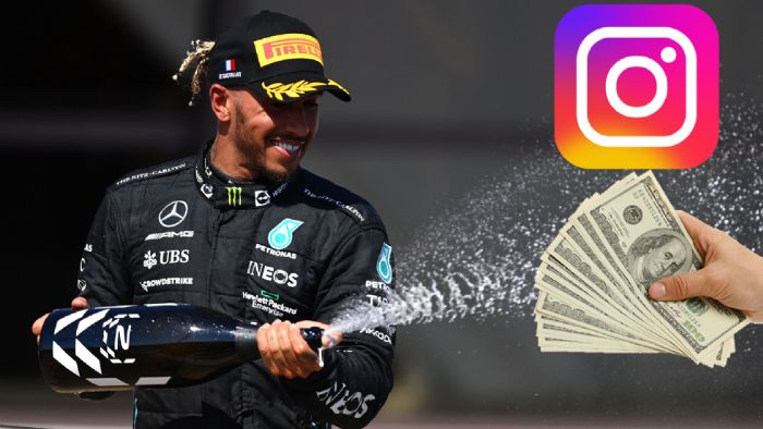 Πόσα λεφτά βγάζουν οι οδηγοί της Formula 1 από το Instagram; 