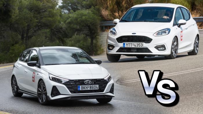 Ford Fiesta ST-Line Vs Hyundai i20 N Line 