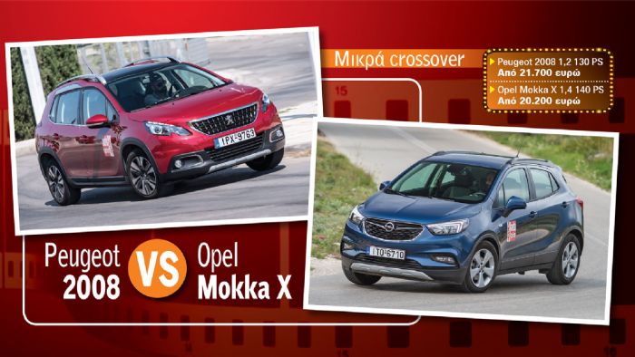 Peugeot 2008 Vs Opel Mokka X