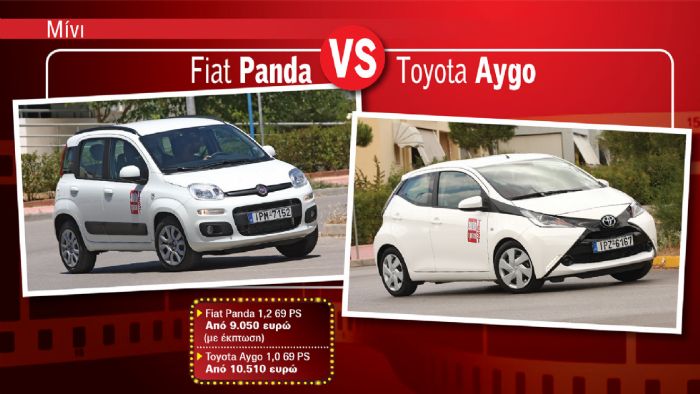 Fiat Panda Vs Toyota Aygo