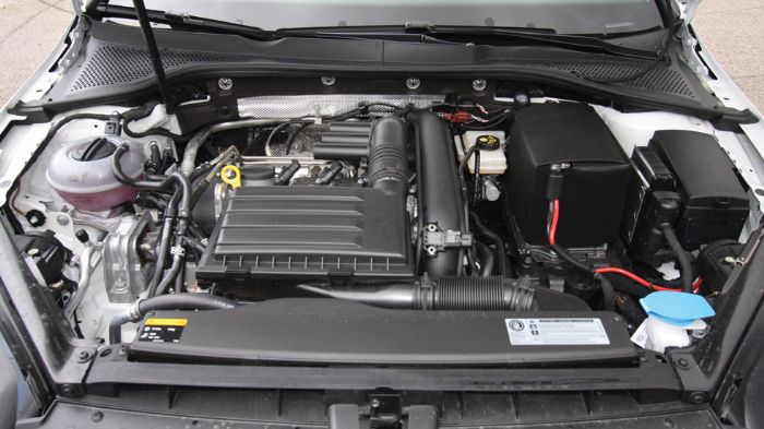 Ο κινητήρας των 122 PS του Golf 1,4 TSI εξασφαλίζει καλές επιδόσεις και ταυτόχρονα είναι οικονομικός σε κατανάλωση.