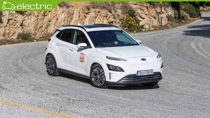 Δοκιμή: Ανανεωμένο Hyundai Kona Electric με 204 PS 