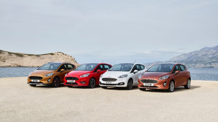Το τεχνολογικά προηγμένο, νέο Ford Fiesta θα αρχίσει να πωλείται στην Ευρώπη φέτος το καλοκαίρι. Το τεχνολογικά προηγμένο, νέο Ford Fiesta θα αρχίσει να πωλείται στην Ευρώπη φέτος το καλοκαίρι.