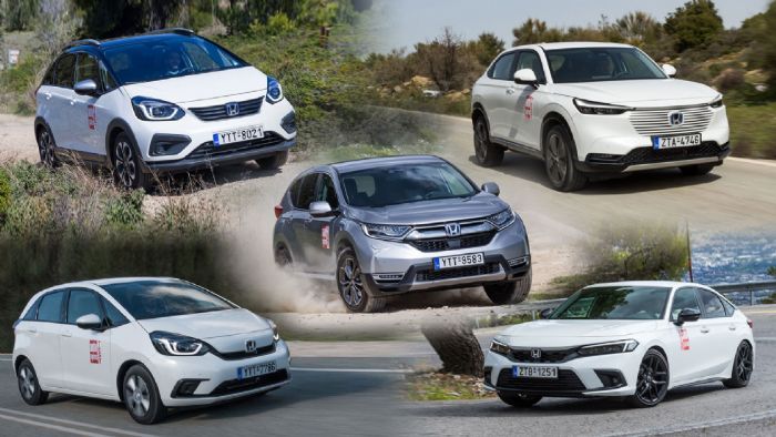 Τα υβριδικά Honda κάνουν 100 χλμ. μέσα στην πόλη με μόνο 6,9 ευρώ 