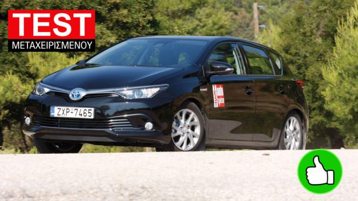 Δοκιμή μεταχειρισμένου: Toyota Auris Hybrid 2ης γενιάς 