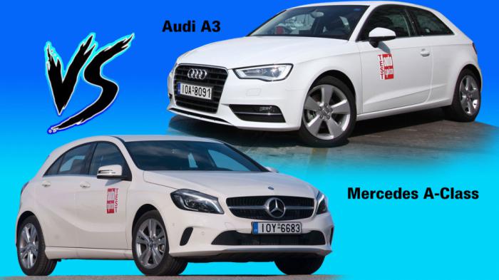 Συγκριτικό μεταχειρισμένων: Audi A3 VS Mercedes A-Class 