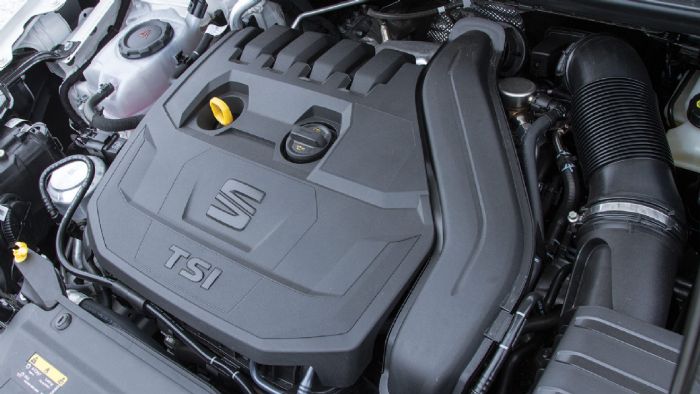 Ο 1,5 λίτρων TSI βενζινοκινητήρας του ομίλου, με 150 ίππους και σύστημα απενεργοποίησης των δυο κυλίνδρων σε συνθήκες μειωμένου φορτίου ισχύος.