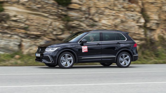 3. Volkswagen Tiguan 18,8 cm