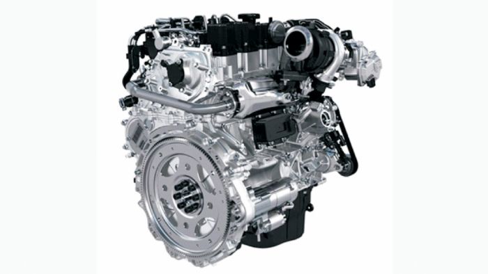 Ο δίλιτρος 
κινητήρας ingenium 
της Jaguar, χρησιμοποιεί AdBlue, επανακυκλοφορία καυσαερίων χαμηλής πίεσης και μεταβλητό χρονισμό των βαλβίδων εξαγωγής για μείωση των NOx.
