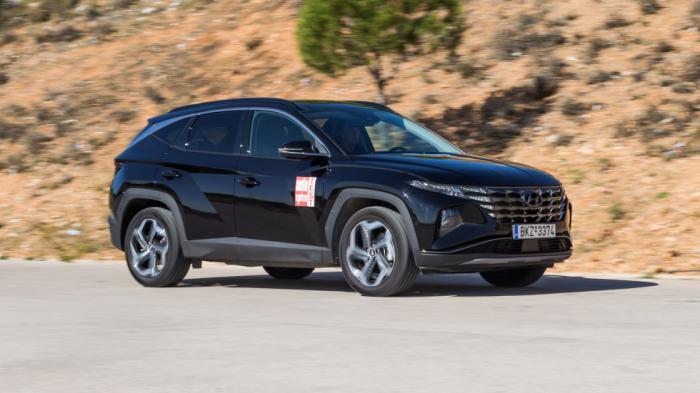 Το Hyundai Tucson έχει τον τρόπο να σε κερδίζει χάρη στο σωστό του «στήσιμο», το εξαιρετικό πλαίσιο και το πλεονέκτημα της πίσω ανάρτησης πολλαπλών συνδέσμων.