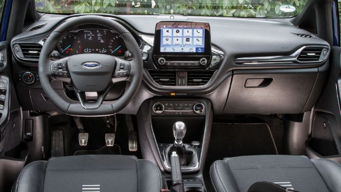 Ford Fiesta ST-Line
Καλή ποιότητα, πλήρης εξοπλισμός και σπορτίφ πινελιές στο εσωτερικό της ST-Line έκδοσης του Ford Fiesta. Ford Fiesta ST-Line
Καλή ποιότητα, πλήρης εξοπλισμός και σπορτίφ πινελιές στο εσωτερικό της ST-Line έκδοσης του Ford Fiesta.