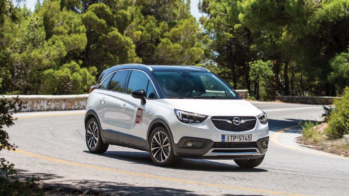 Tο Crossland X είναι το πρώτο δείγμα γραφής της συνεργασίας της Opel με τον όμιλο PSA.