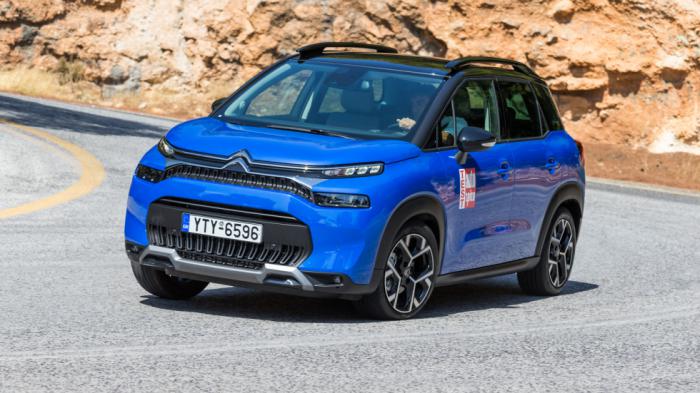 Δοκιμή: Citroen C3 Aircross | Πλούσια «βασική» που «καίει» 6,6 λτ. 