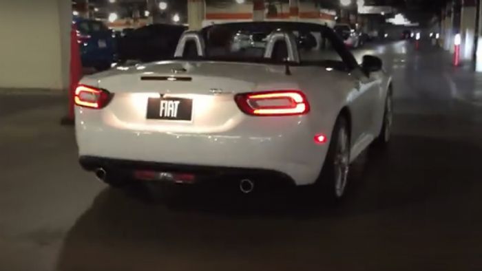 Δείτε το πρώτο video με τον ήχο του Fiat 124 Spider.