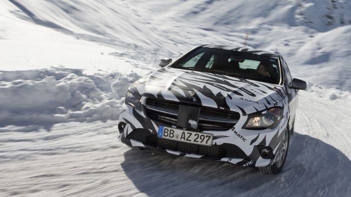 Η νέα γενιά του 4MATIC έχει εξελιχθεί έτσι ώστε να ταιριάζει στα προσθιοκίνητα μοντέλα της Mercedes.
