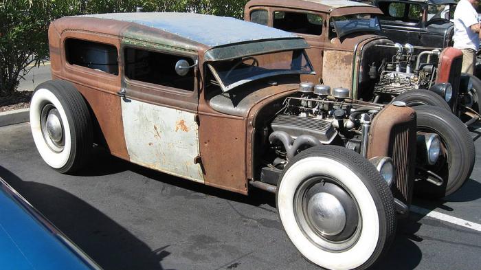 Τα rat rod συνήθως έχουν να κάνουν με αυτοκίνητα αρκετά παλιότερα.