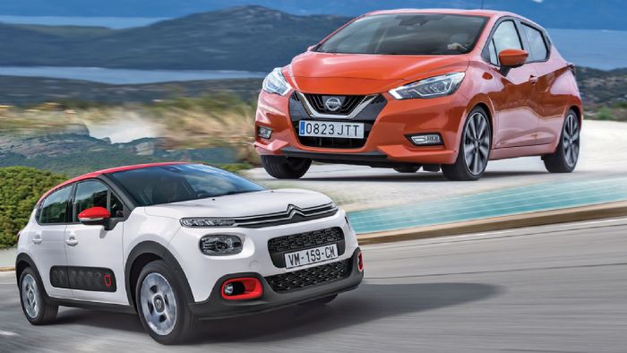 Θέτουμε αντιμέτωπα σε μια εντελώς διαφορετική σύγκριση τα δύο νέα μοντέλα, Nissan Micra και Citroen C3. Εσείς ποιο προτιμάτε; 