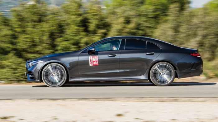 Η Mercedes CLS 450 4MATIC με τα 5,0 δλ για το 0-100 δείχνει πως εκτός από κομψότητα, προσφέρει και δυναμισμό.