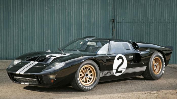 Η θρυλική Ford GT40 «έσπασε» την κυριαρχία της Ferrari στην πίστα των 24 ωρών στο Λε Μαν, κερδιζοντας δύο φορές (1996 και 1969).