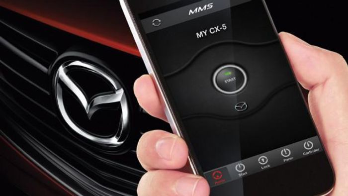 Mazda Mobile Start app