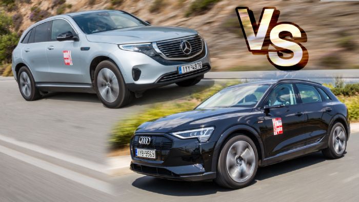 Mercedes EQC Vs Audi e-tron 