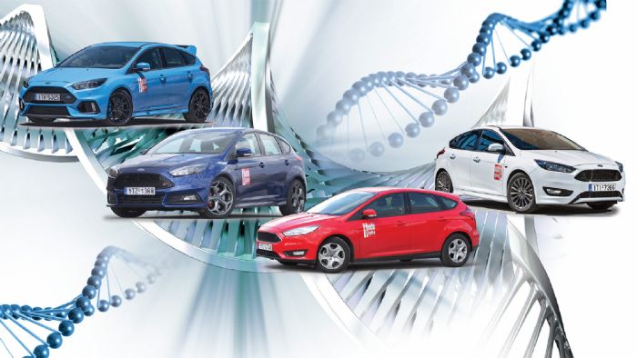 Ένα μοντέλο και 4 εντελώς διαφορετικές εκδόσεις με κοινό DNA συνθέτουν τον χαρακτήρα του Ford Focus. Ας το δούμε πιο αναλυτικά, «ξεψαχνίζοντας» κάθε μια από αυτές...