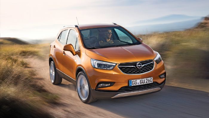 Οι αλλαγές στο εμπρός μέρος φροντίζουν ώστε η εικόνα του Mokka Χ να είναι εναρμονισμένη με τη νέα σχεδιαστική φιλοσοφία της Opel. 
