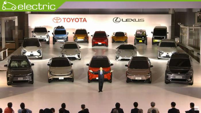 15 ηλεκτρικά μοντέλα έδειξαν Toyota και Lexus 