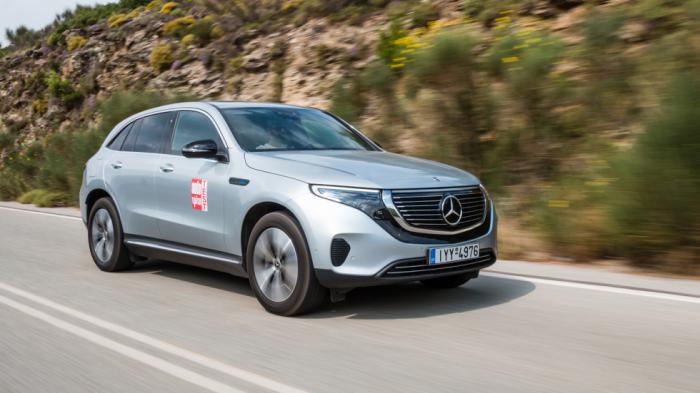 5. Mercedes EQC 400 4MATIC: 80 kWh