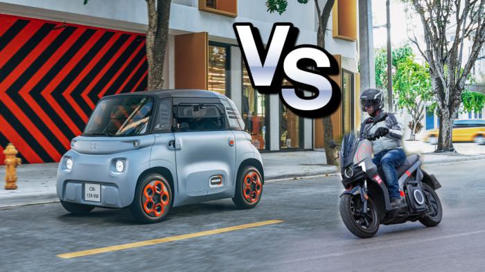 Citroen AMI Vs SEAT MO: 4τροχο gadget ή scooterάκι; 