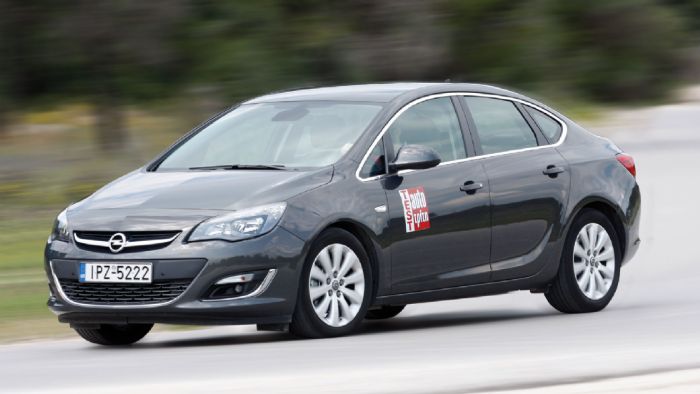 Δοκιμάζουμε την sedan έκδοση του Opel Astra, με τον ισχυρό 1.600άρη diesel των 136 ίππων.
