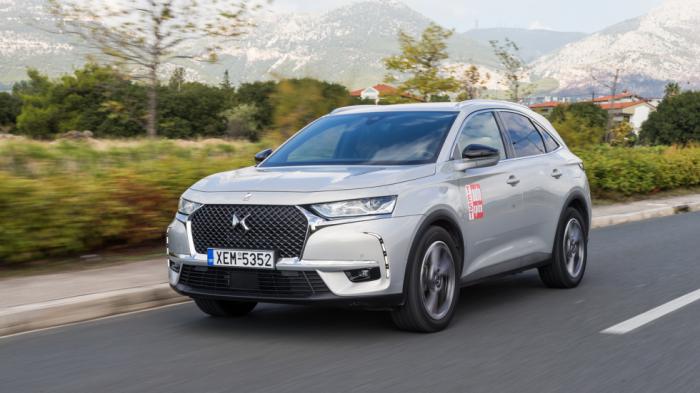 DS7 Crossback E-Tense 225 PS 4x2 e-EAT8: 5,6 λτ./100 χλμ.