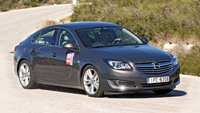 Προσανατολισμένη στην άνεση 
είναι η οδική συμπεριφορά του Opel Insignia.