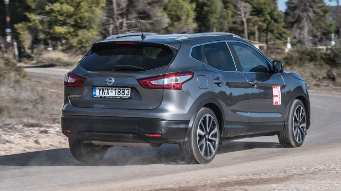 Το Nissan Qashqai 1,2 DiG-T ξεχωρίζει με την καλή ποιότητα κύλισης και άνεσης που προσφέρει.