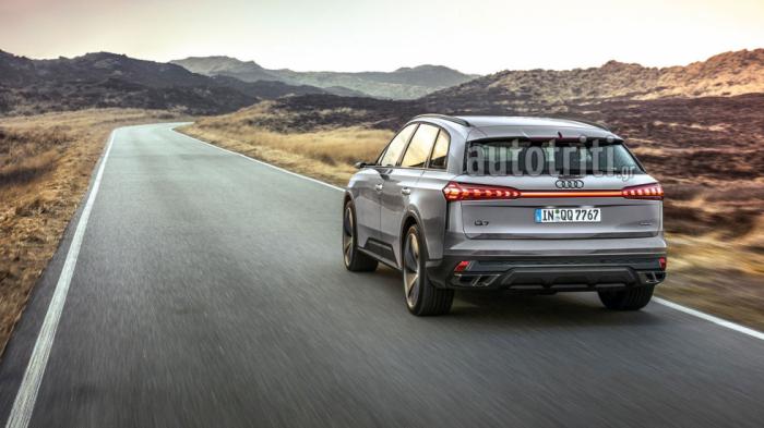 Το Audi Q7 του 2025 θα έχει δυναμική και με ηλεκτρικές / φουτουριστικές πινελιές σχεδίαση.