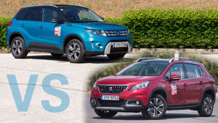 Τι κοινό μπορεί να έχουν τα Suzuki Vitara και Peugeot 2008, πέραν του ότι πάνε χέρι-χέρι στις πωλήσεις εντός Ελλάδος; Δείτε όλες τις λεπτομέρειες στο αναλυτικό μας θέμα.	